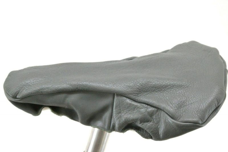 Vintage Italian Real Leather Saddle Covers
