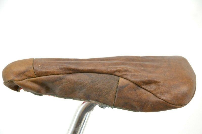 Vintage Italian Real Leather Saddle Covers