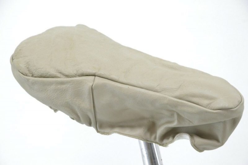 Vintage Italian Real Leather Saddle Covers