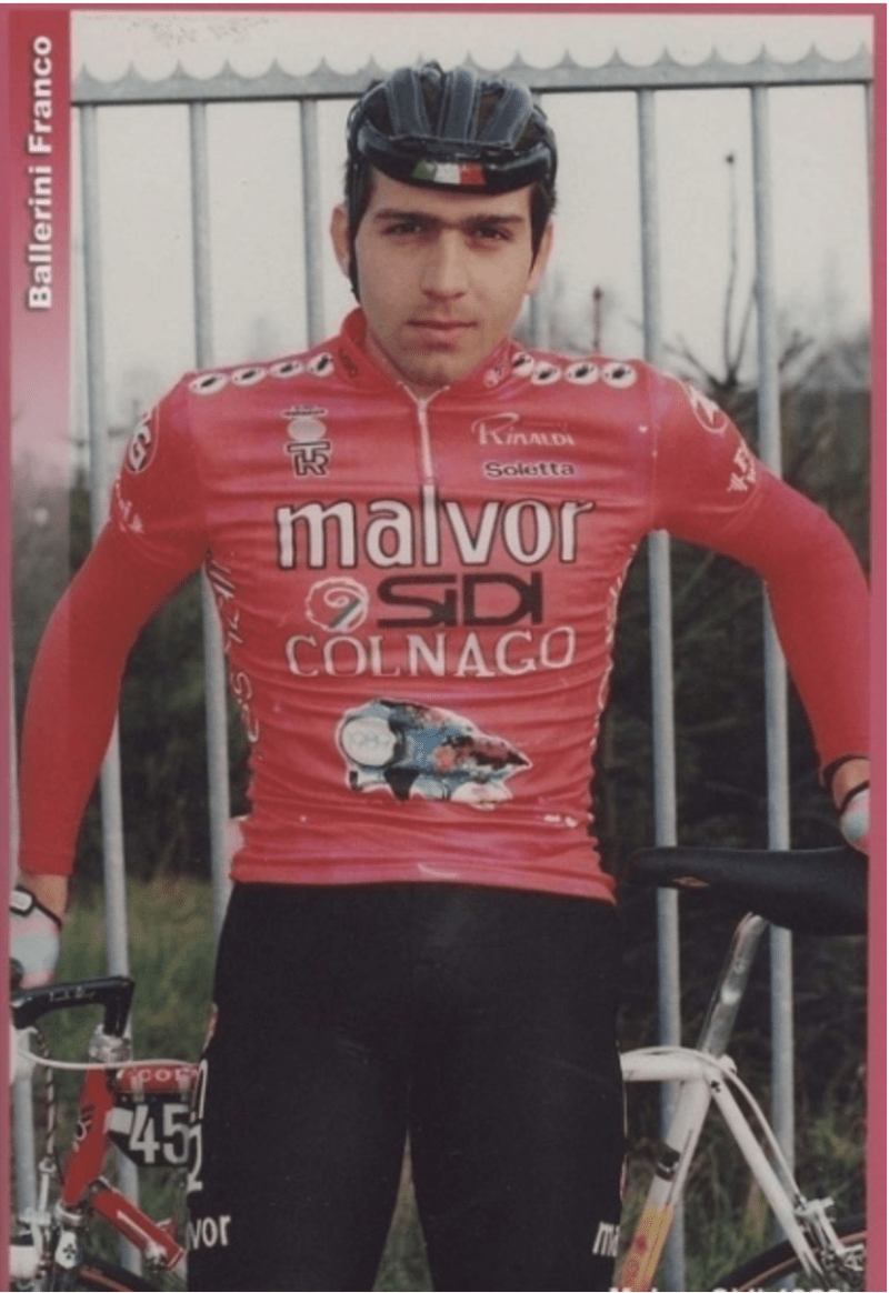 The Cyclist Franco Ballerini