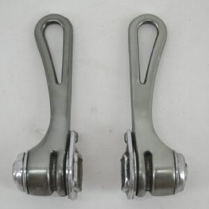 Simplex SLJ friction shifters (4th type) gunmetal - Cicli Berlinetta