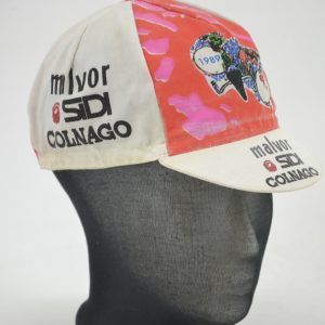 Vintage Team Malvor Sidi Colnago Cycling Cap