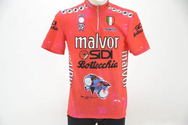 Vintage Cycling jersey Malvor Colnago