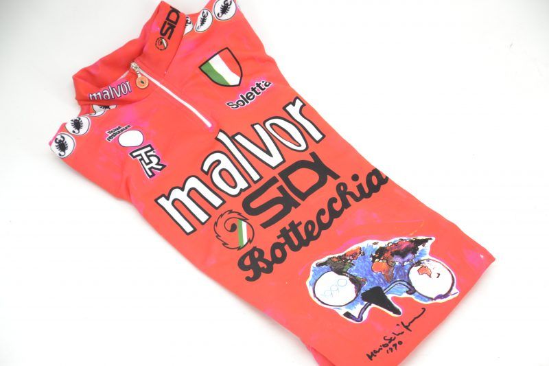 Vintage Team Malvor Sidi Bottecchia Cycling Jersey