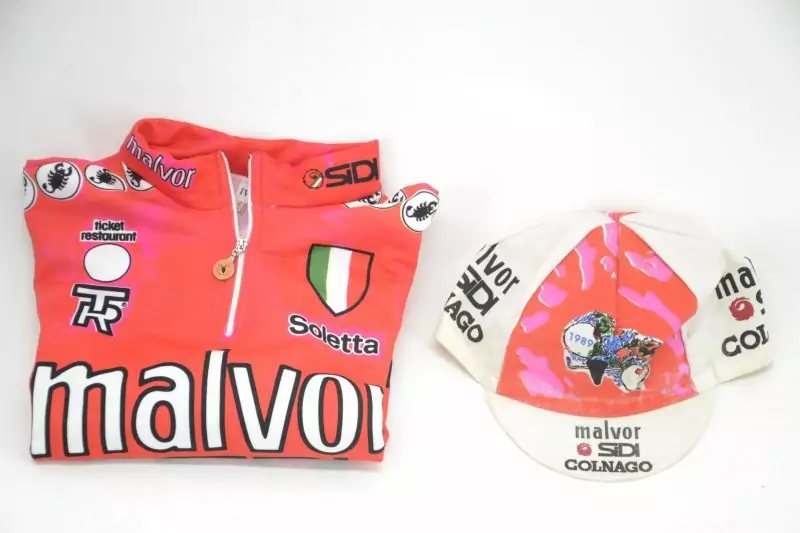 Vintage Cycling jersey Malvor Colnago