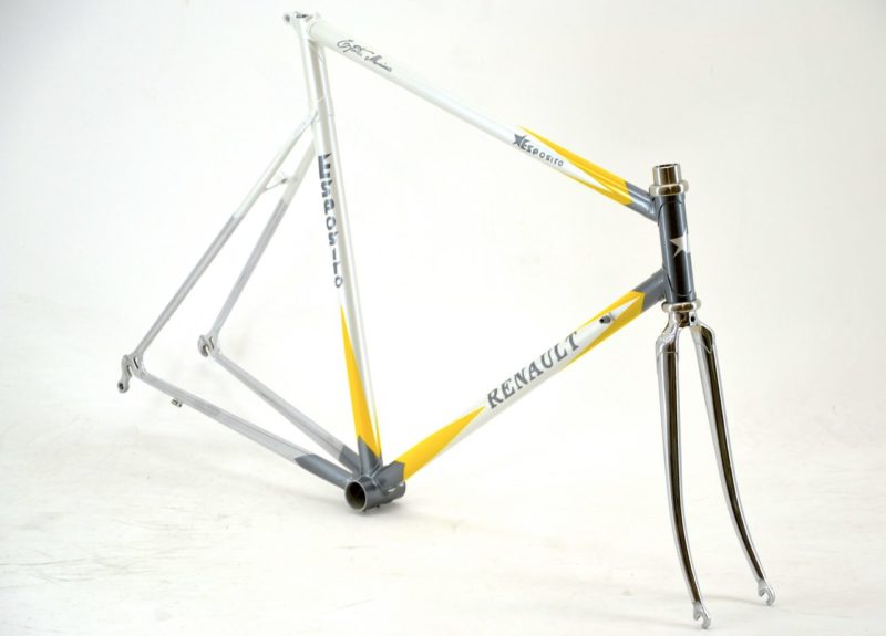 Vintage Custom Frame Team Renault-Elf Esposito Time Trial