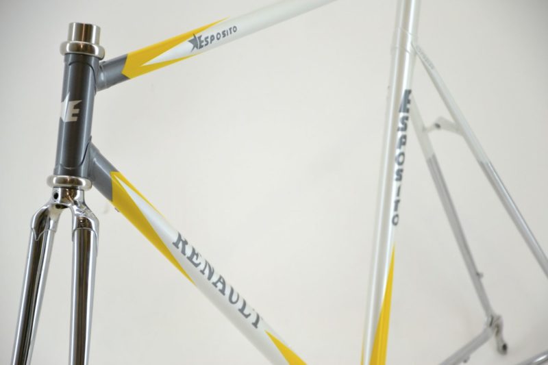Vintage Custom Frame Team Renault-Elf Esposito Time Trial
