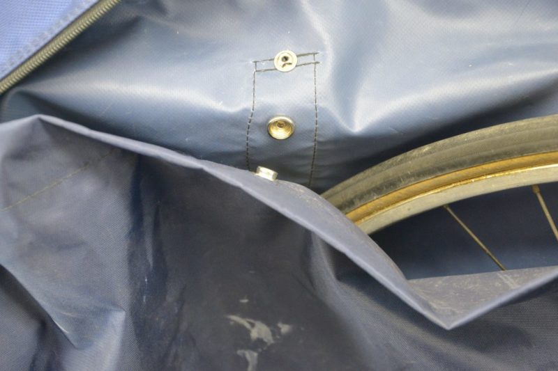 Vintage Campagnolo bicycle travel bag