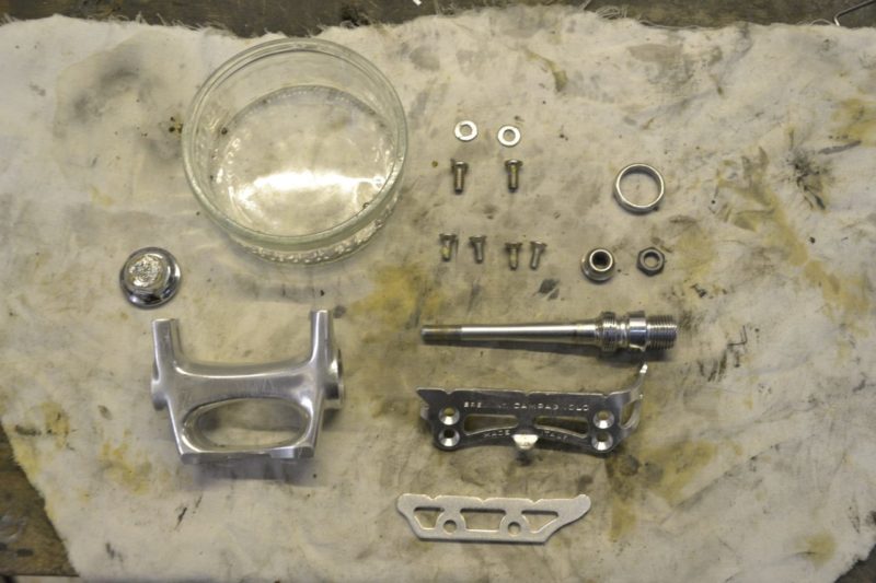 Vintage Campagnolo C-Record Pista/Track Pedals