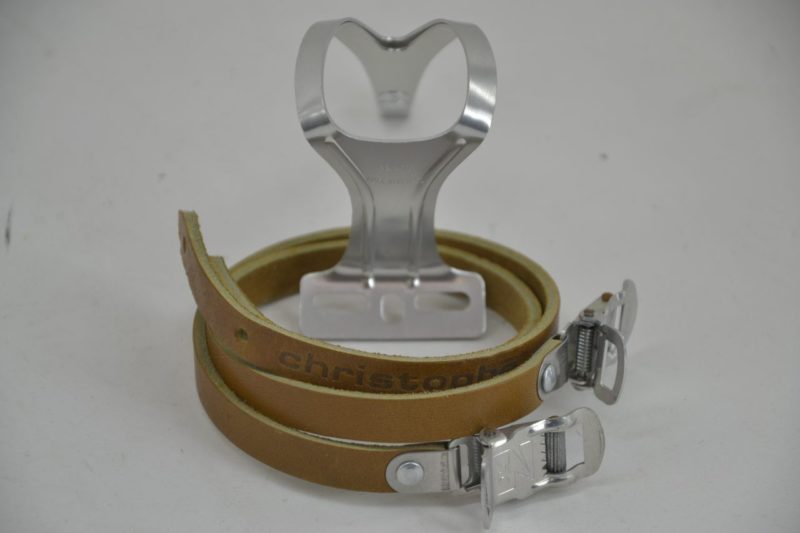 Vintage Christophe 496z Toe Clips with Straps