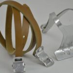 Vintage Christophe 496z Toe Clips with Straps
