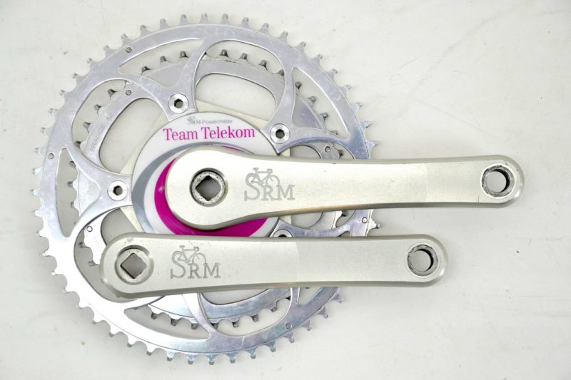 Vintage SRM Powermeter Crankset and Display