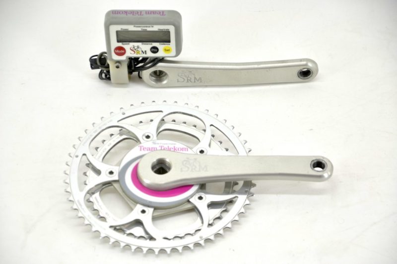 Vintage SRM Powermeter Crankset and Display