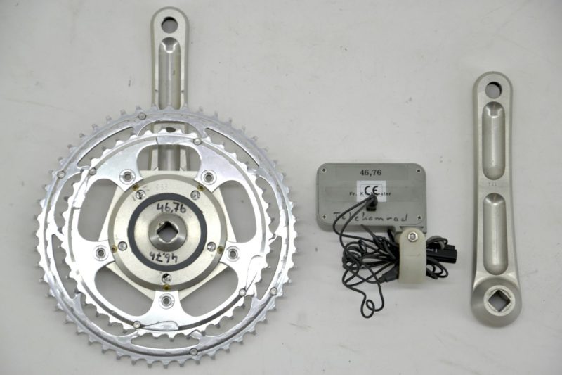 Vintage SRM Powermeter Crankset and Display