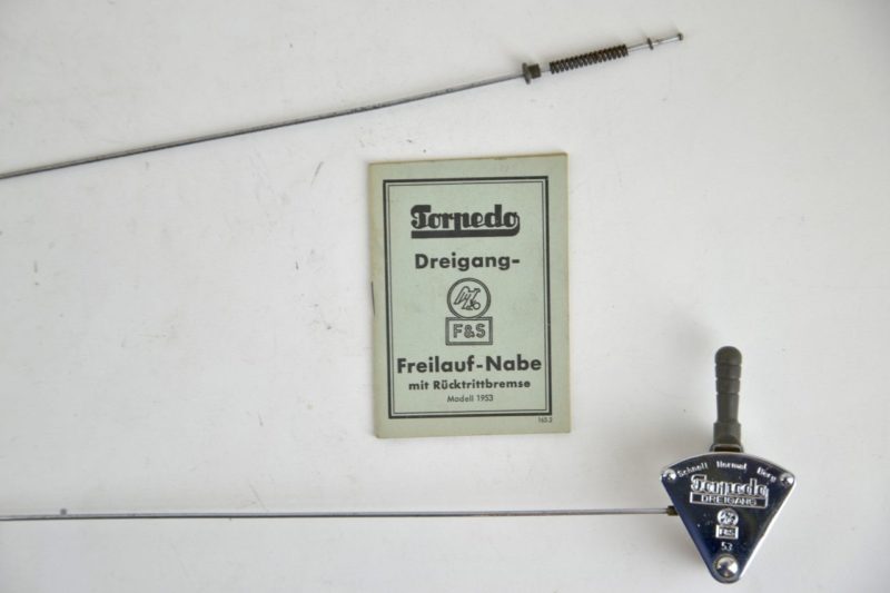 Vintage Fichtel&Sachs Torpedo 3-speed Frame Shift Lever