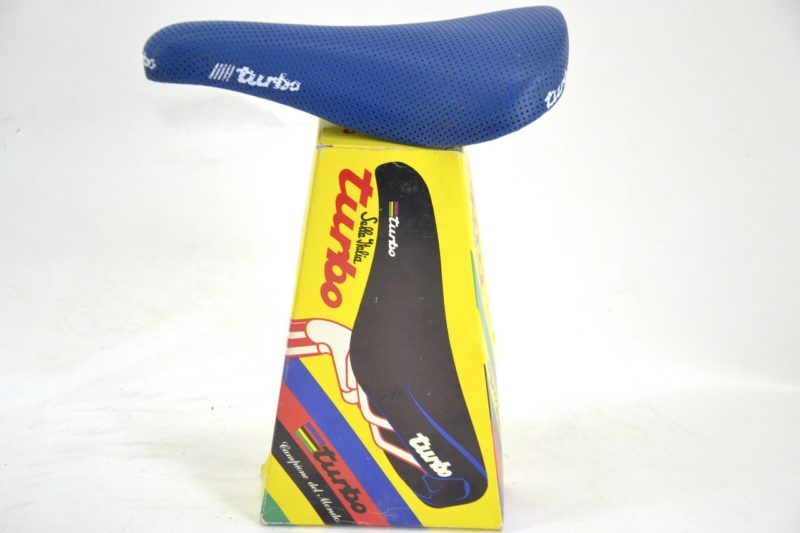 Vintage Selle Italia Turbo Racer Blue NIB NOS