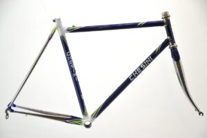 Vintage Chesini Innovation Road Frameset Purple & white