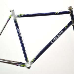 Vintage Chesini Innovation Road Frameset Purple & white