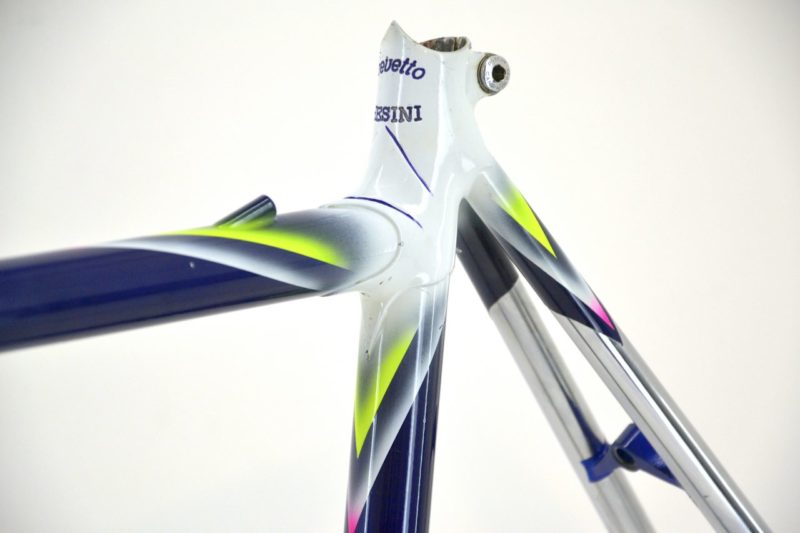 Vintage Chesini Innovation Road Frameset Purple & white
