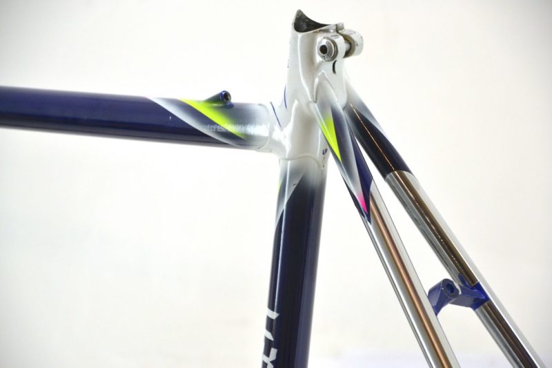 Vintage Chesini Innovation Road Frameset Purple & white