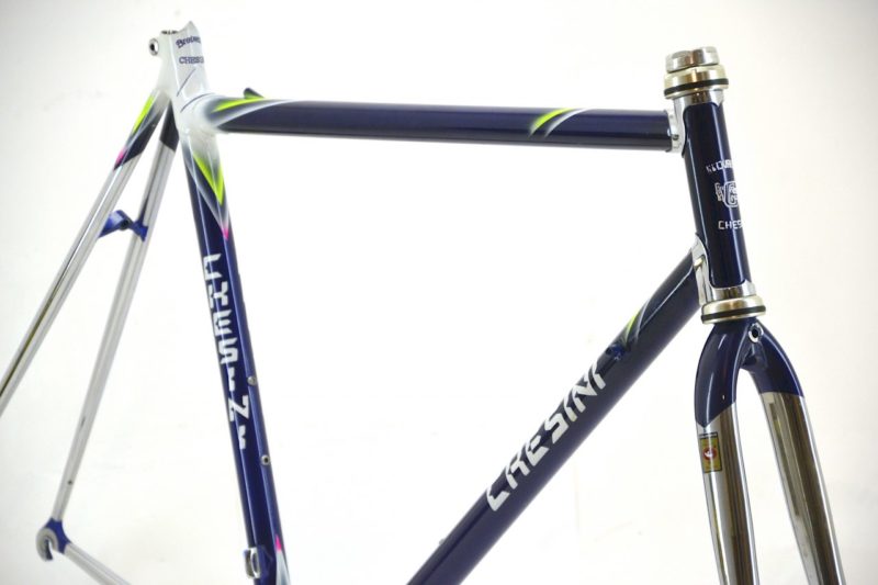 Vintage Chesini Innovation Road Frameset Purple & white
