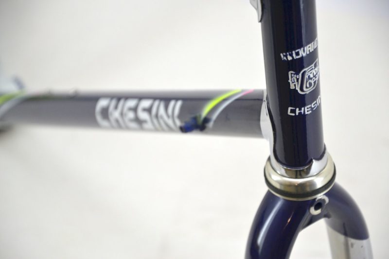 Vintage Chesini Innovation Road Frameset Purple & white