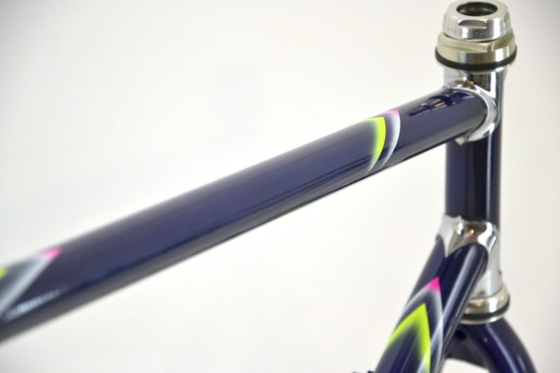 Vintage Chesini Innovation Road Frameset Purple & white