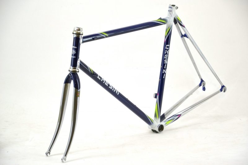 Vintage Chesini Innovation Road Frameset Purple & white