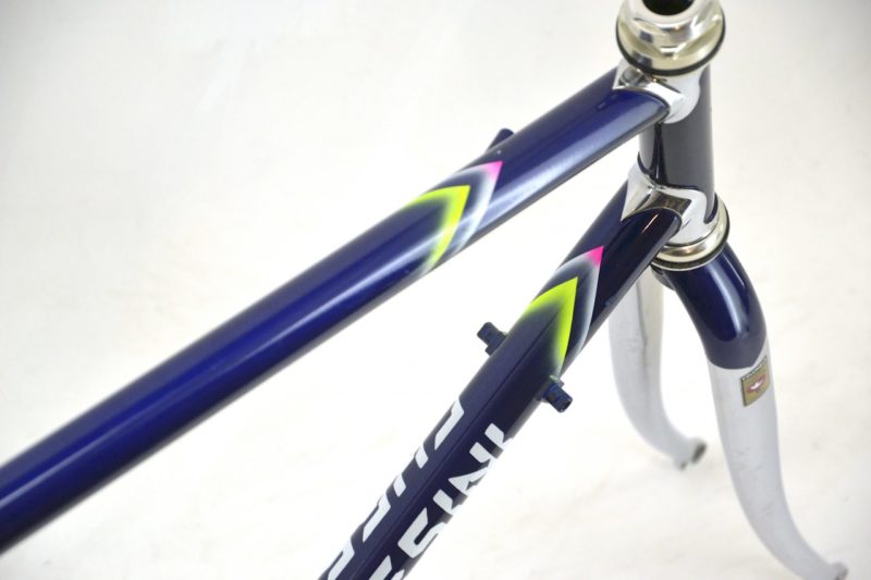 Vintage Chesini Innovation Road Frameset Purple & white
