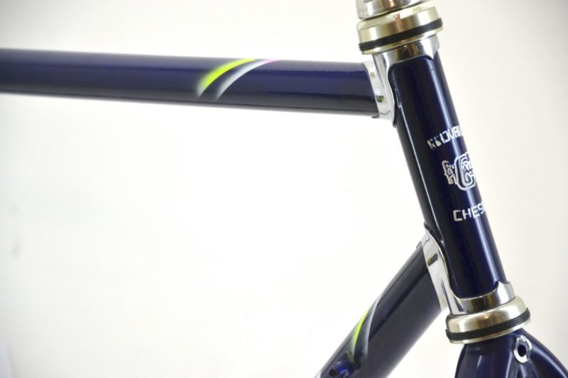 Vintage Chesini Innovation Road Frameset Purple & white