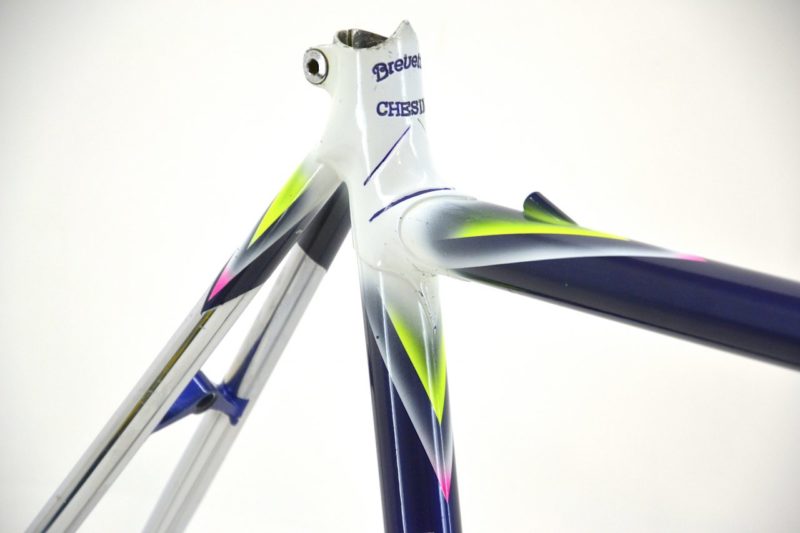 Vintage Chesini Innovation Road Frameset Purple & white