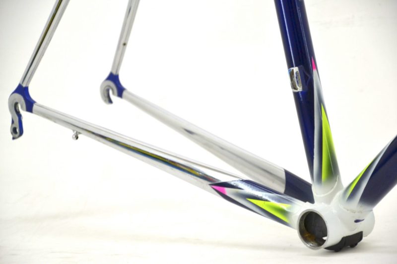 Vintage Chesini Innovation Road Frameset Purple & white