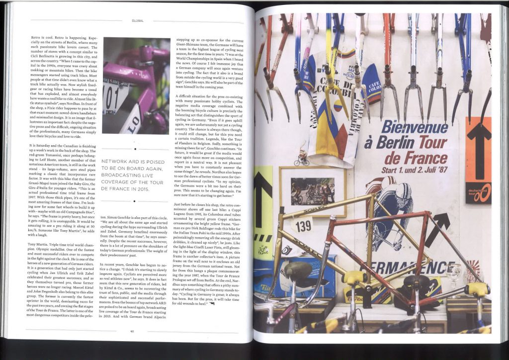 Cicli Berlinetta for Soigneur Magazine