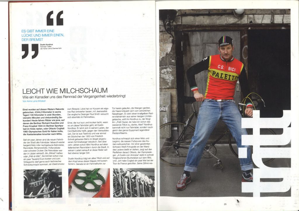 Cicli Berlinetta for Beweg Dich Magazine