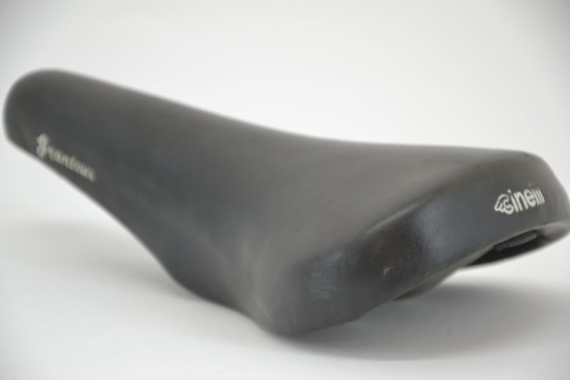 Vintage Cinelli Unicanitor Gran Tour Black Saddle