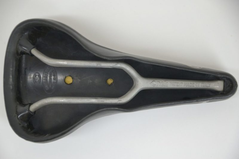 Vintage Cinelli Unicanitor Gran Tour Black Saddle
