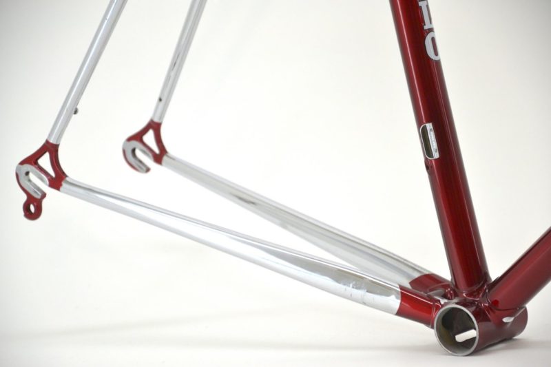 Vintage Pinarello Prestige road frame Candy Apple Red