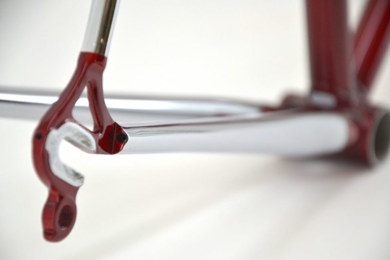 Vintage Pinarello Prestige road frame Candy Apple Red
