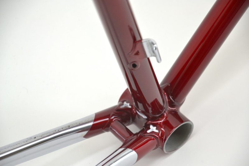 Vintage Pinarello Prestige road frame Candy Apple Red