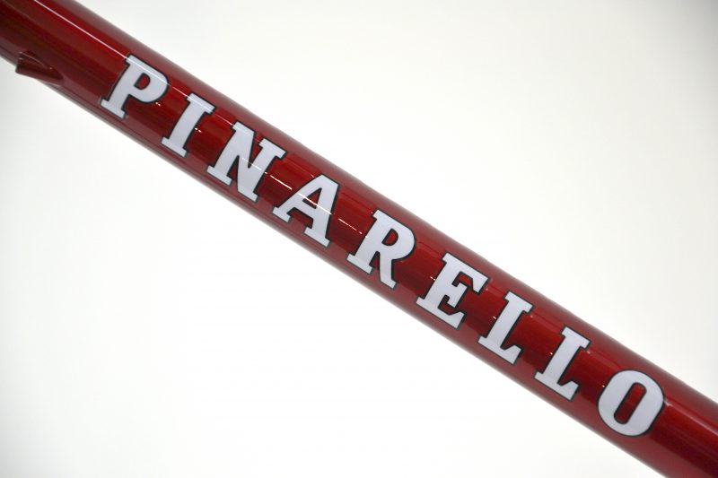 Vintage Pinarello Prestige road frame Candy Apple Red