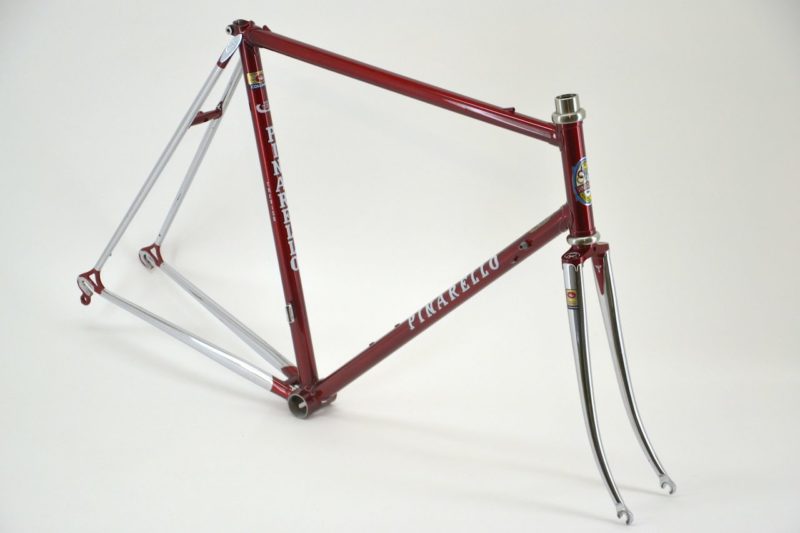 Vintage Pinarello Prestige road frame Candy Apple Red