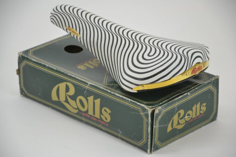 Vintage Selle Italia Rolls Girardi Zebra Saddle NIB NOS