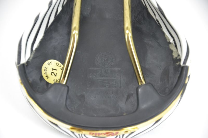 Vintage Selle Italia Rolls Girardi Zebra Saddle NIB NOS