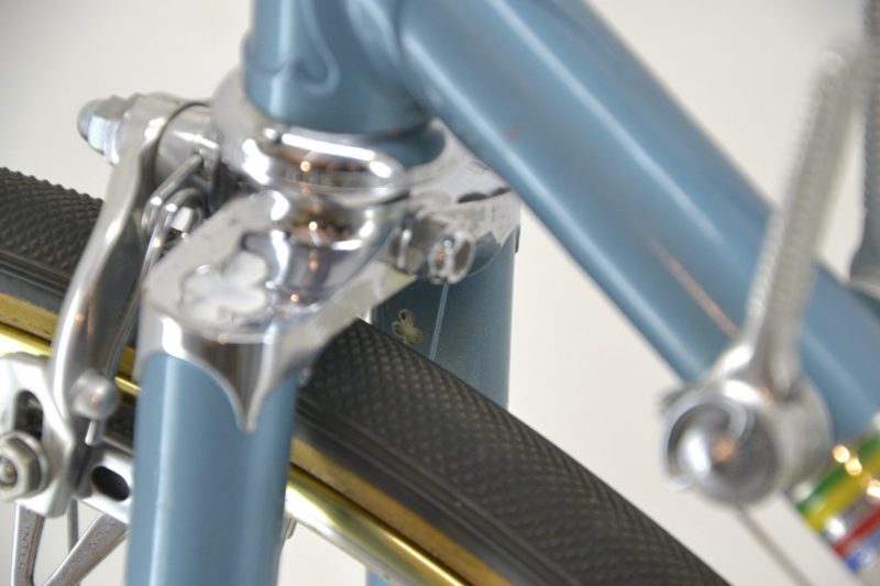 Vintage Colnago Super 1975 Road Bike Light Blue
