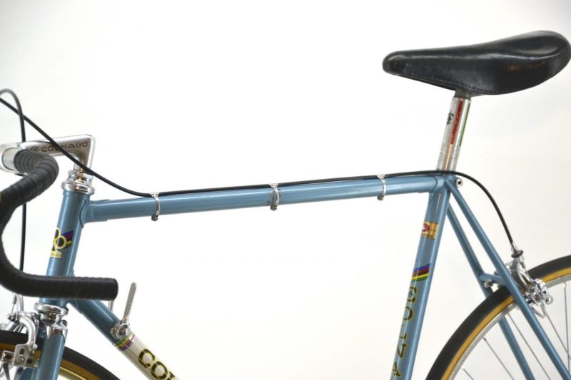 Vintage Colnago Super 1975 Road Bike Light Blue