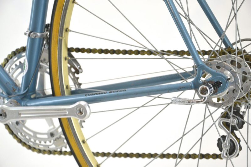 Vintage Colnago Super 1975 Road Bike Light Blue