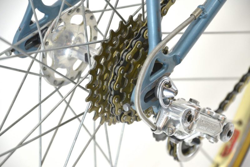 Vintage Colnago Super 1975 Road Bike Light Blue