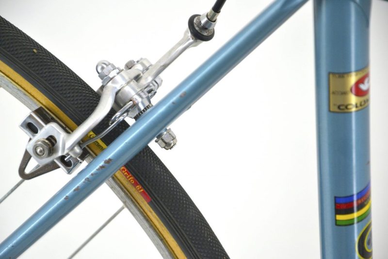 Vintage Colnago Super 1975 Road Bike Light Blue