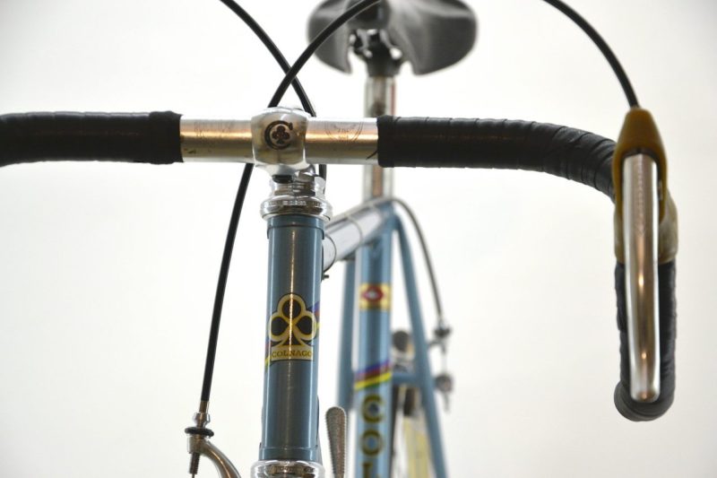 Vintage Colnago Super 1975 Road Bike Light Blue