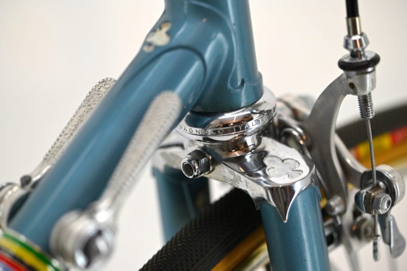 Vintage Colnago Super 1975 Road Bike Light Blue